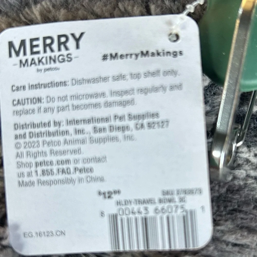 merry makings christmas dog